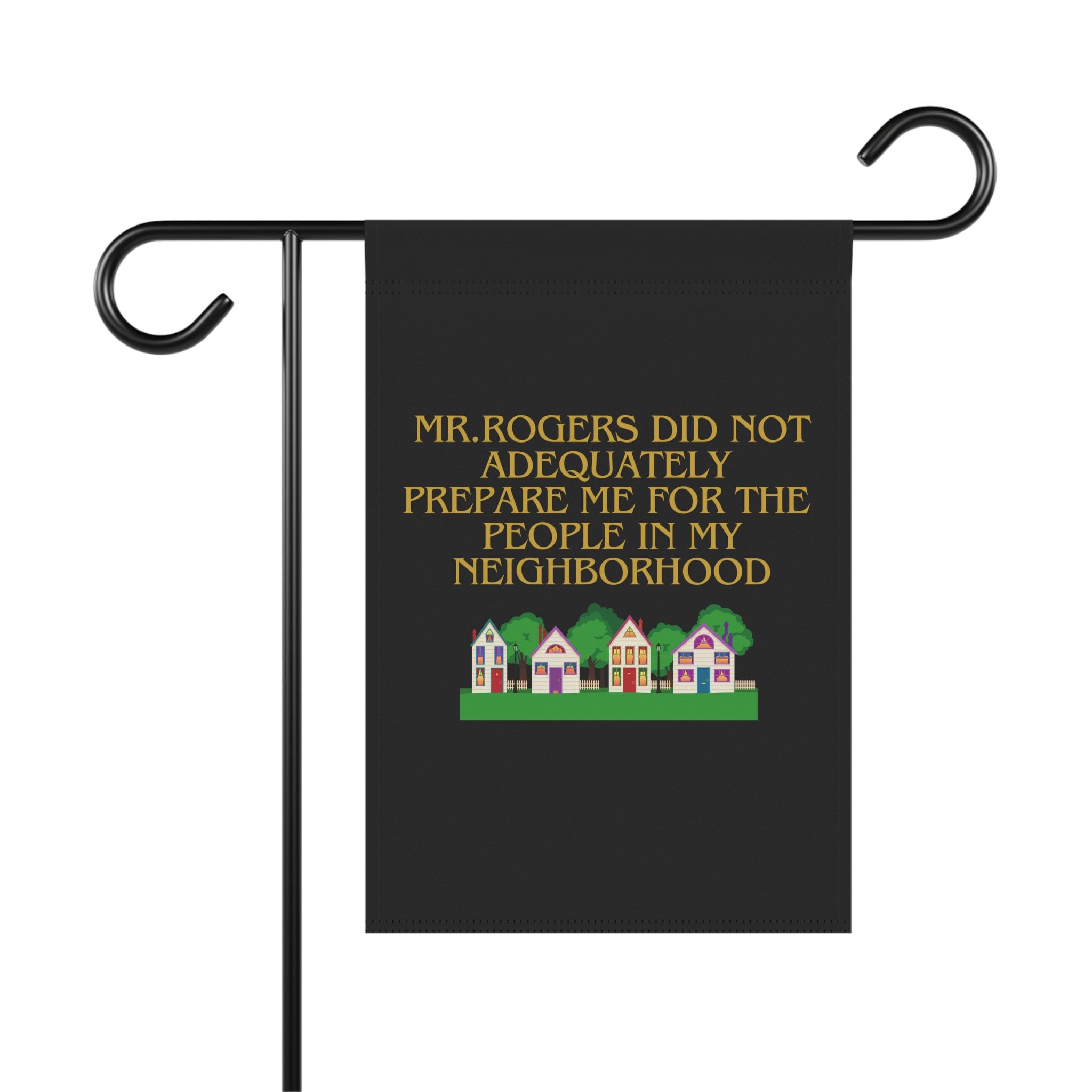 Funny Mr Rogers Neighborhood Garden an House Flag,yard Sign,welcome