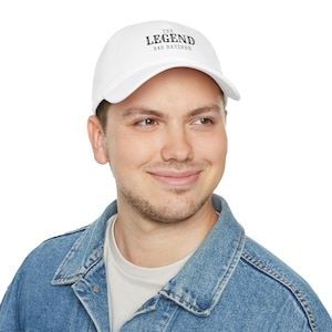 Low Baseball Cap, the legend has retired Funny Retirement Gifts Cool Retirement hat, hat lovers gift for men gift for guys retirement