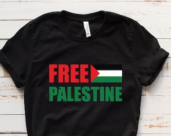 Free Palestine Flag Shirt, Palestine T-Shirt, Activist Shirt, Equality Tshirt, Human Rights, Protest Shirt, Save Palestine