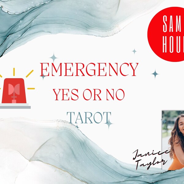 SAME HOUR* EMERGENCY* Yes or No Psychic Reading