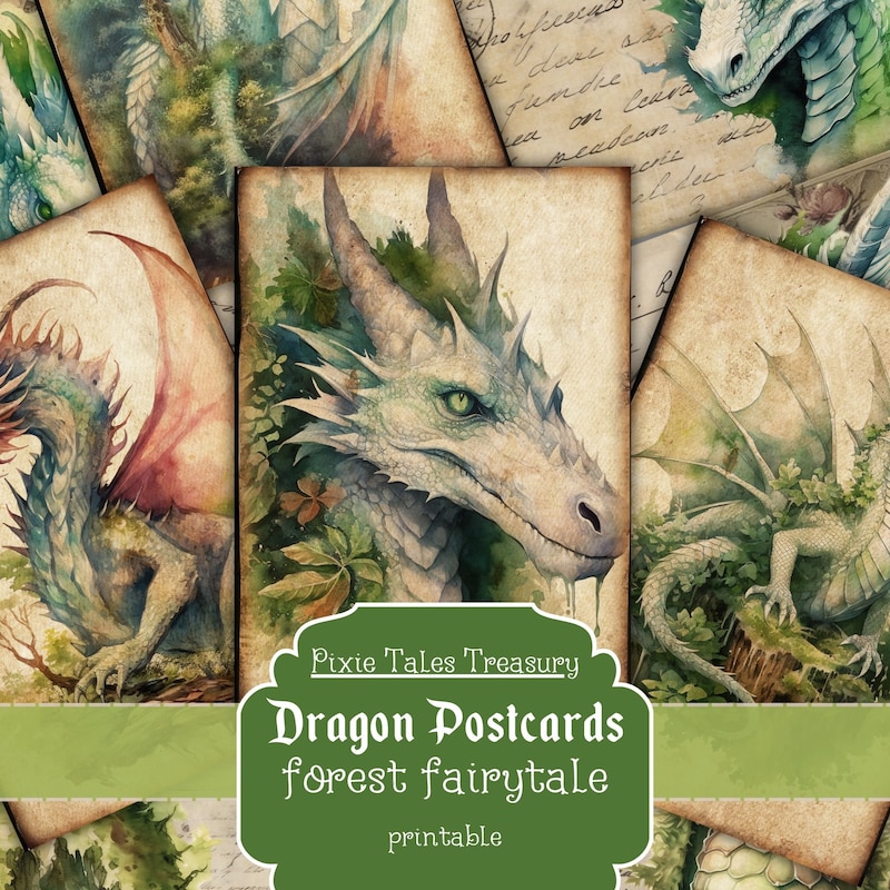 Fantasy Postcards Set - Etsy UK