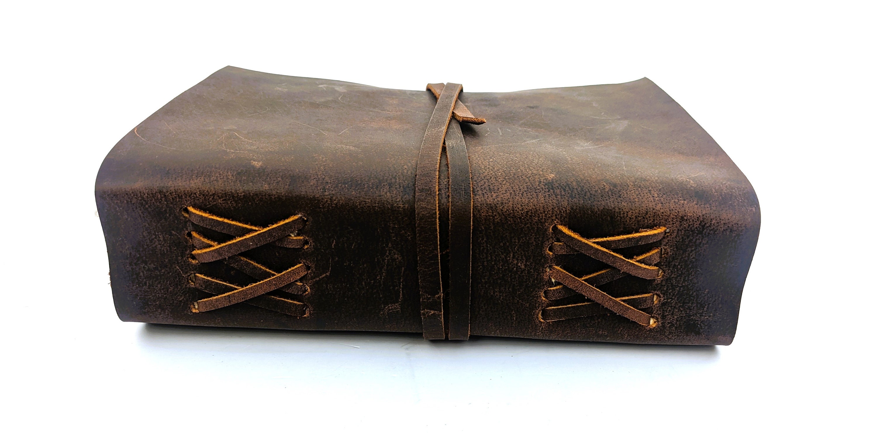 A5 Leather Journal Notebook Sketchbook Travel Journal Handmade Leather ...