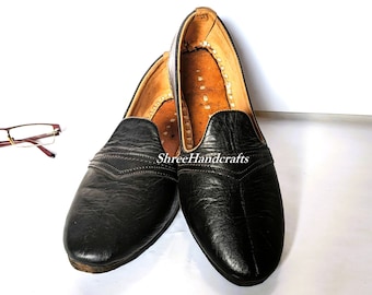 Handmade Leather Shoe For Men ,Men's Jutti ,Printed design flats Punjabi Jutti for Men,Slip Online ,Men's wedding shoe,Peshawari Khussa shoe