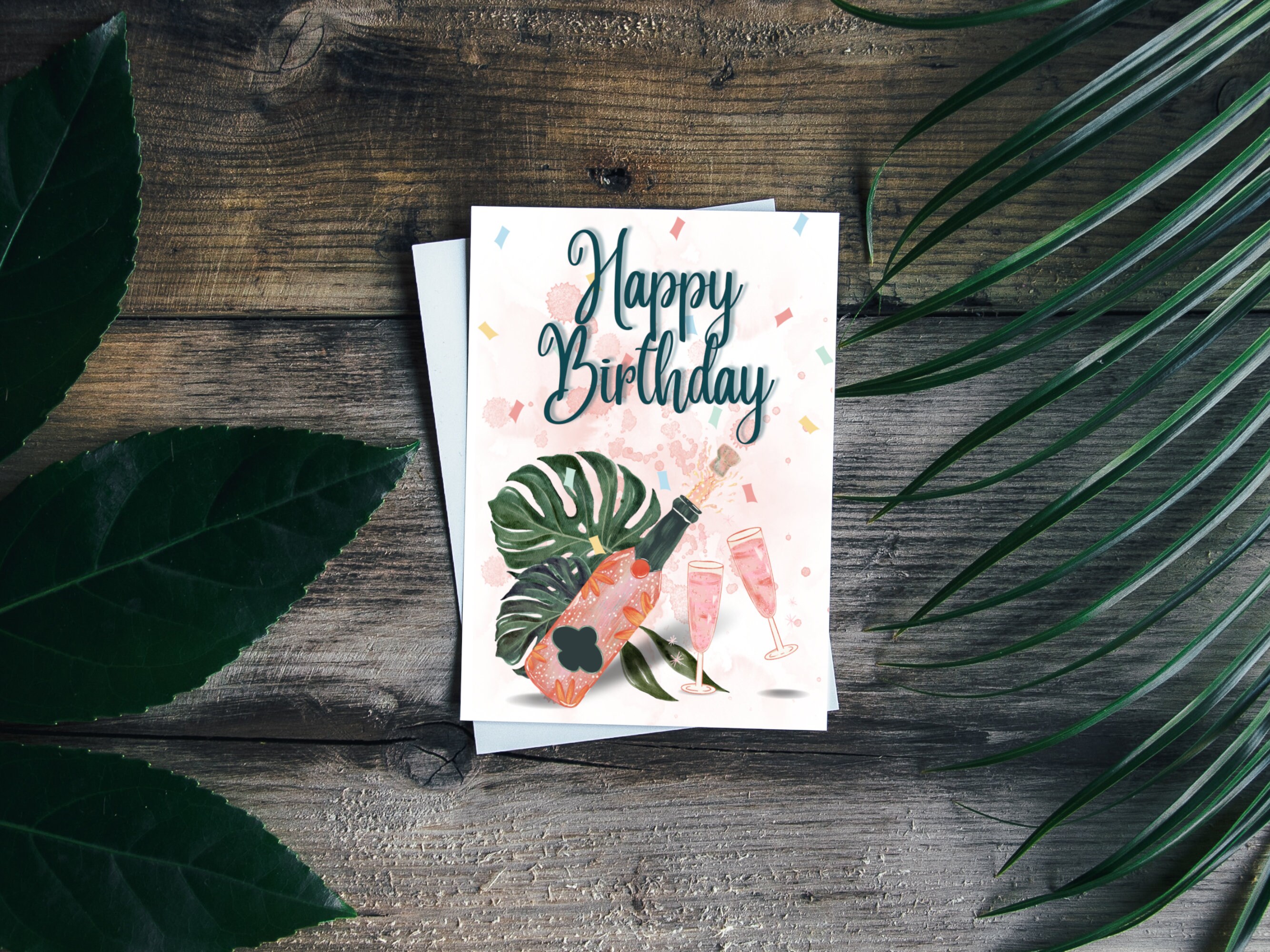 Digital Download Happy Birthday Card Instant Download - Etsy