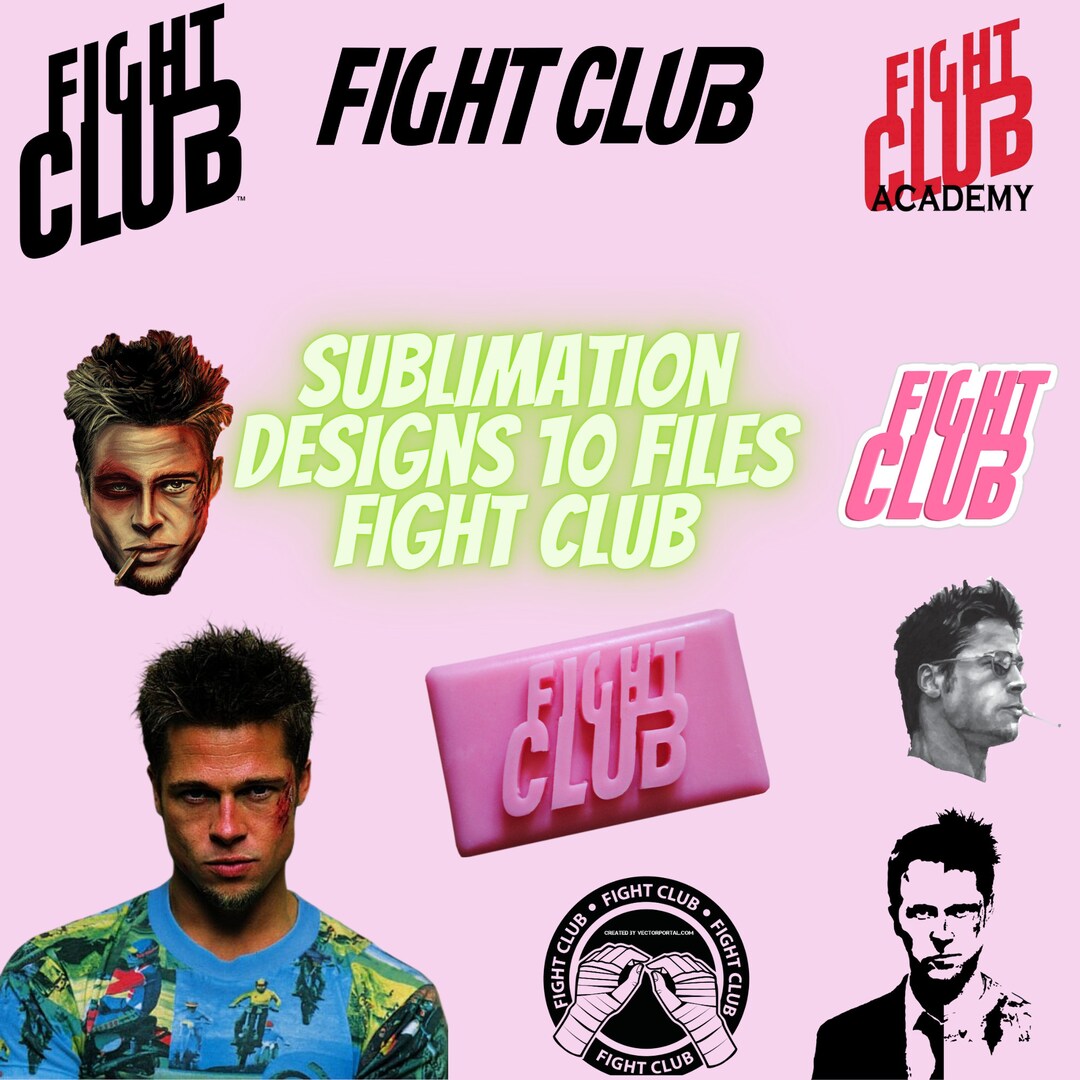 Fight Club Png Fight Club Stickers Fight Club Digital - Etsy