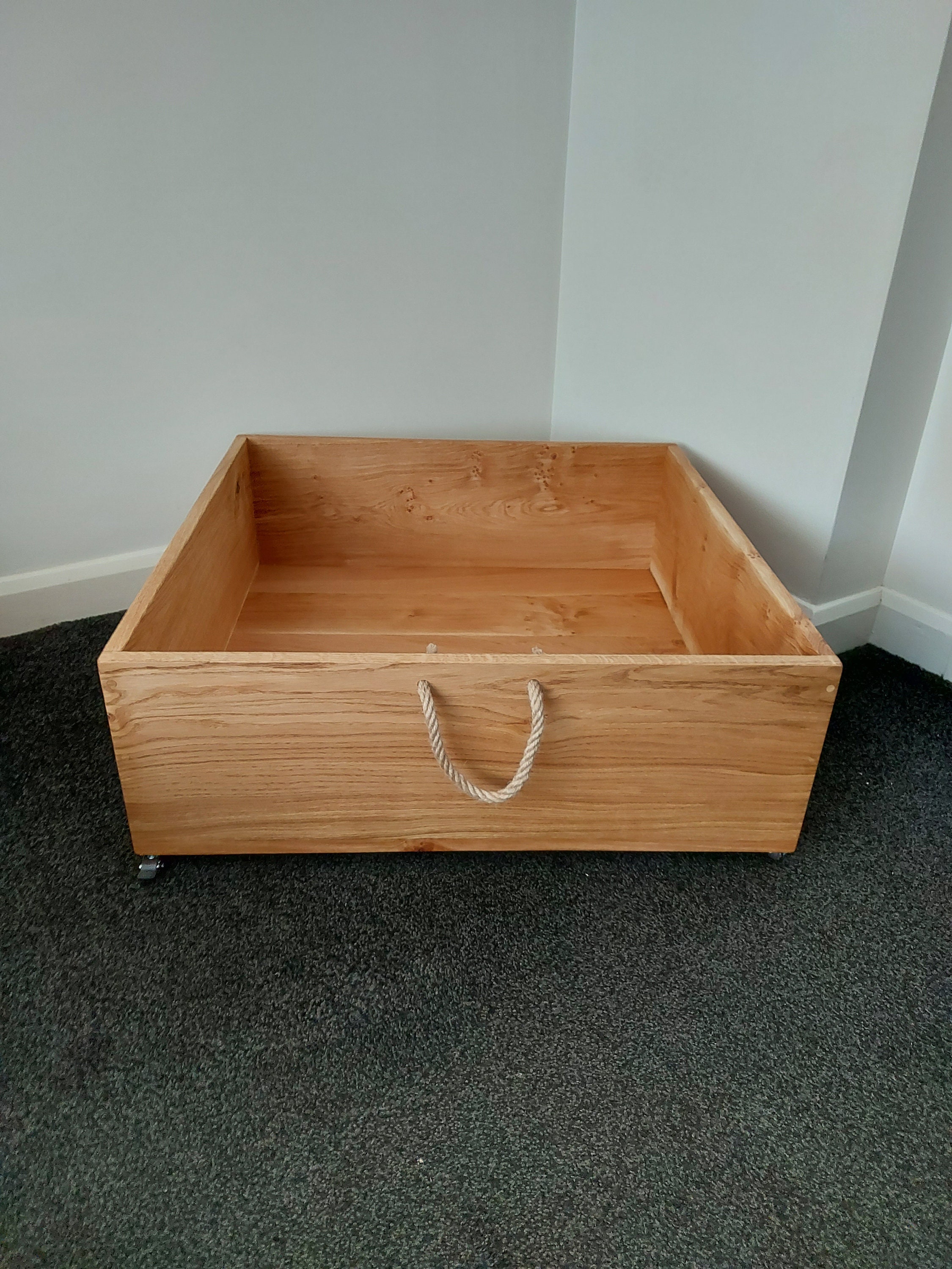 Under Bed Drawers Oak Drawers Storage Drawers Storage Crates