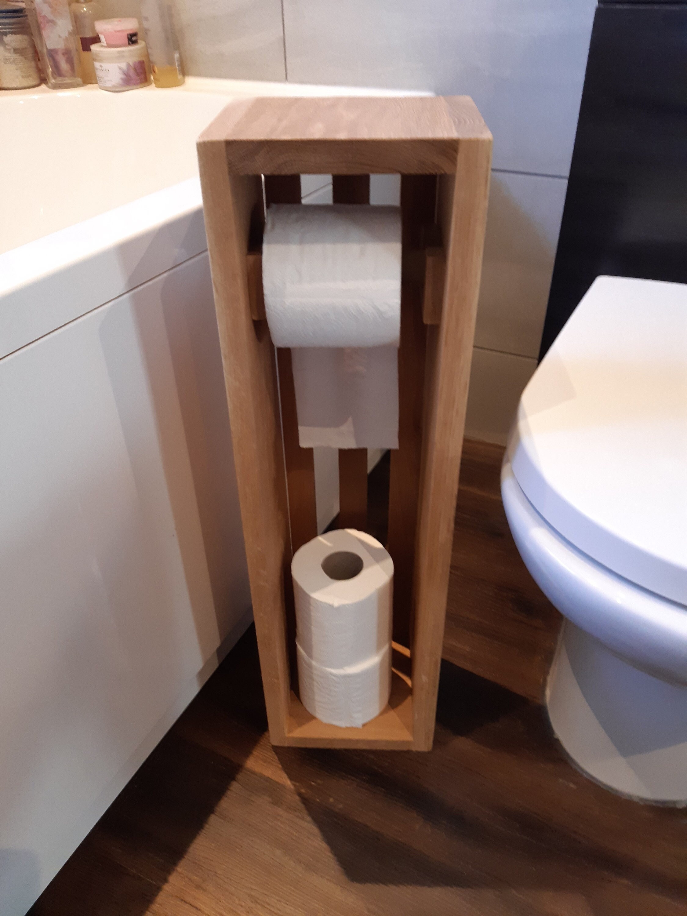 Riley Standing Toilet Paper Holder