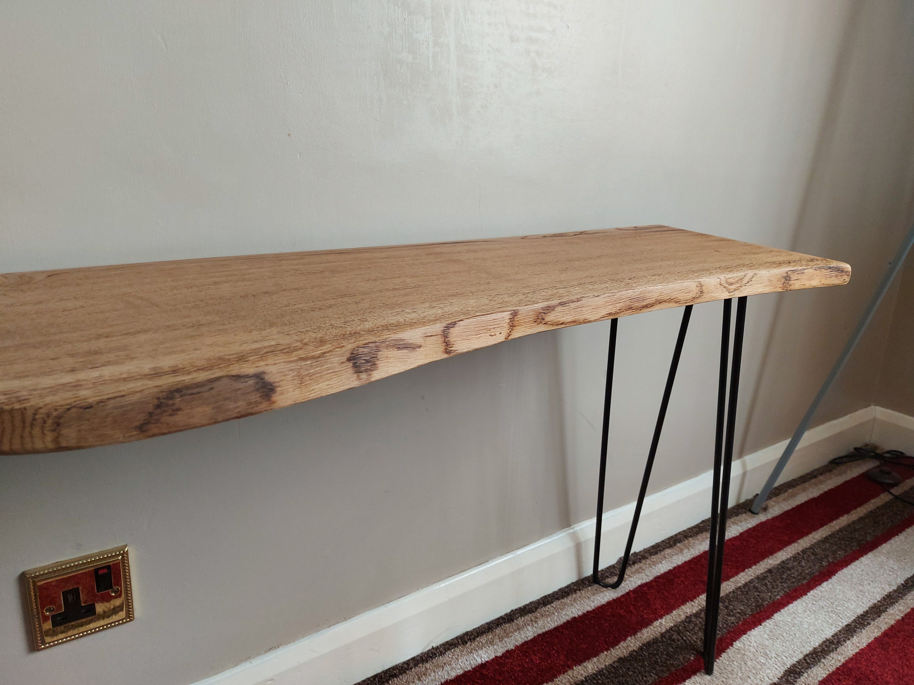 Oak Breakfast Bench Breakfast Bar Kitchen Bench Dinning Etsy UK