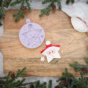 Star Santa Silicone Mould