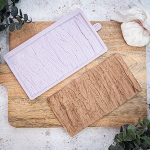 Rustic Woodland Bark Silicone Mould