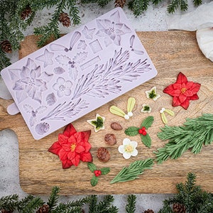 Winter Wreath Silicone Mould