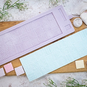 Patchwork Quilt Silicone Mould