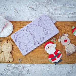 Christmas Cookie Silicone Mould