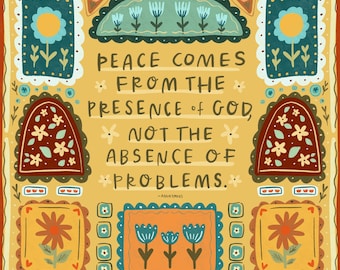 Peace - Digital Square Print