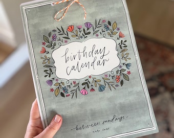 Birthday Calendar - Christian Perpetual Calendar