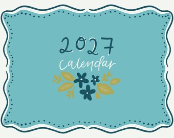 2027 Digital Calendar