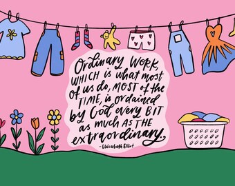 Laundry Print - Digital Print