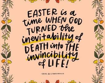Life - Easter Print