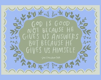 X3 set of Christian Prints - Digital Prints