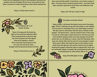 Easter Devotion Cards