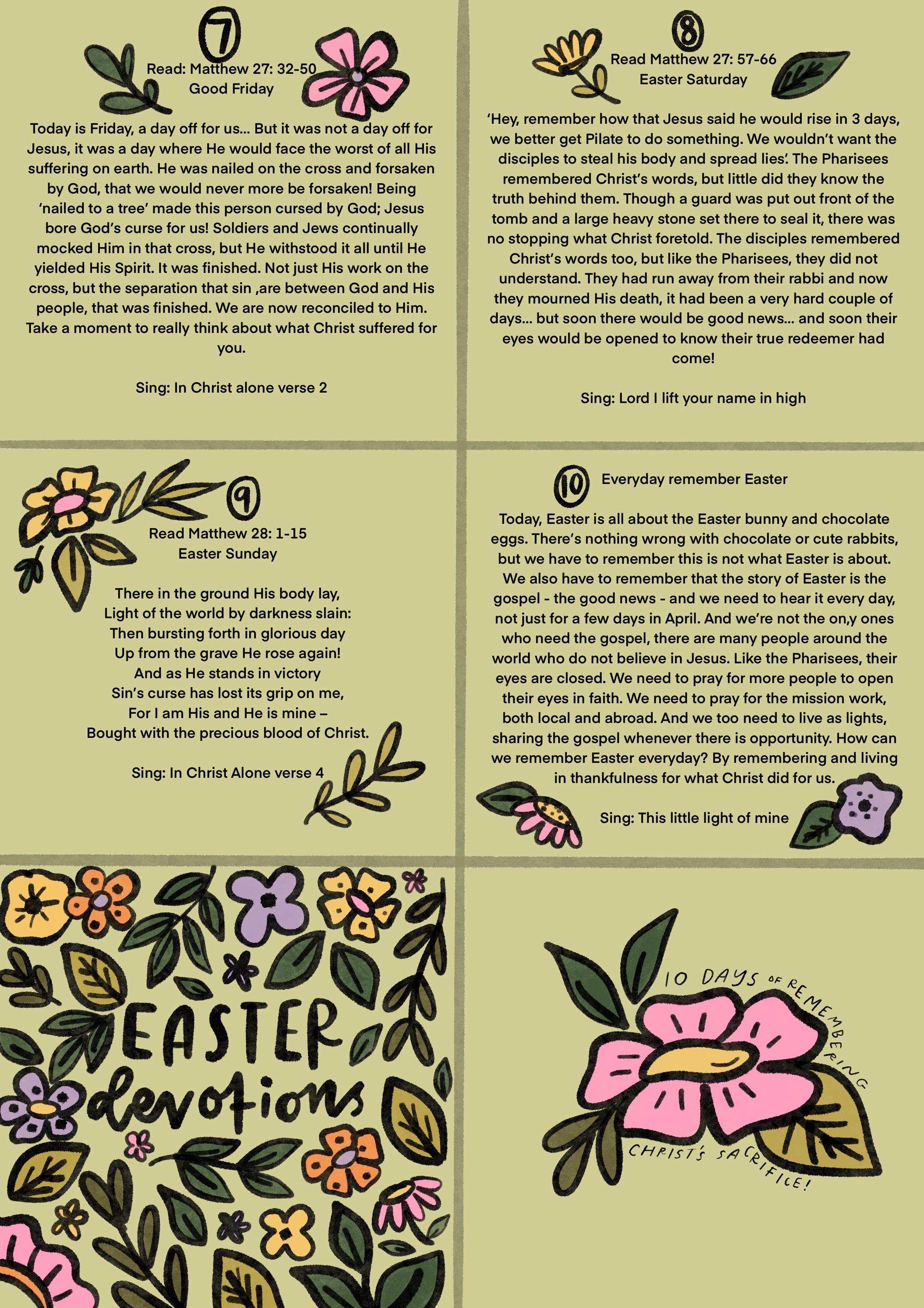 Easter Devotion Cards - Etsy