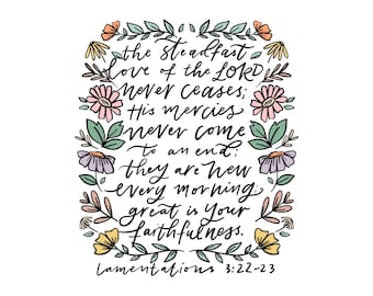 Faithfulness - Square Digital Print