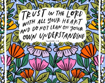 Trust God Digital Print