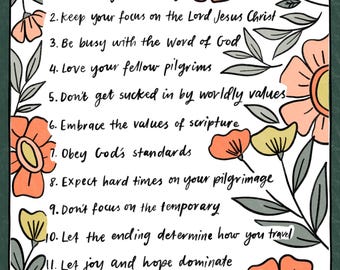 Guidelines for Pilgrims Digital Print