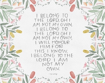 I Belong Print