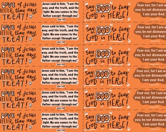Christian Halloween Tracts - Digital Print