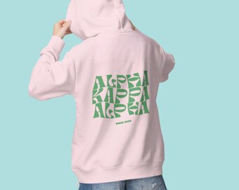 Alpha Kappa Alpha Hoodie Sorority Hoodie AKA Paraphernalia Hoodie Gift Graduation Aka Alumni Hoodie Alpha Kappa Alpha Gift for AKA Mom