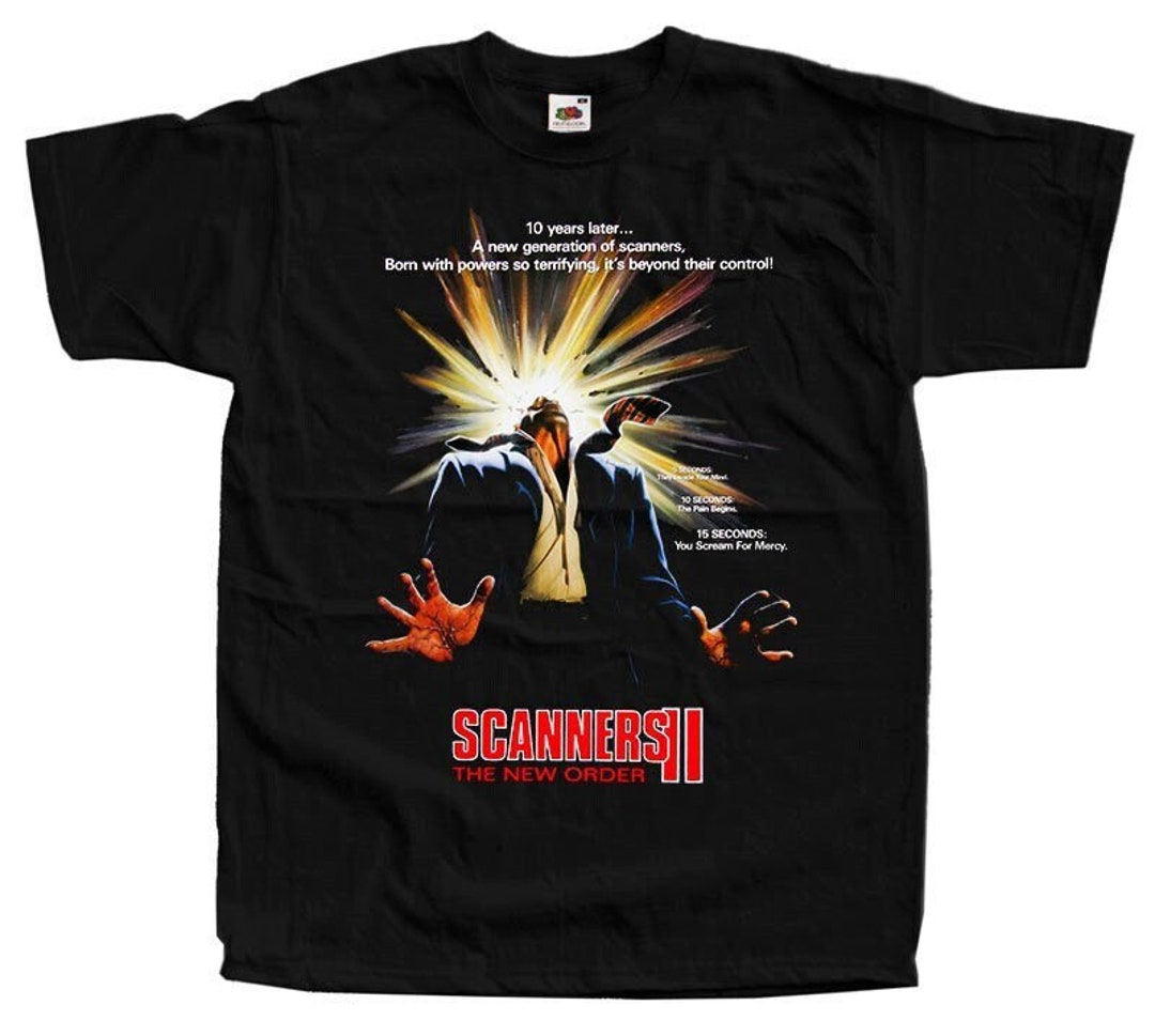 Scanners 2 the New Order V1 Horror Poster TSHIRT All Sizes Etsy