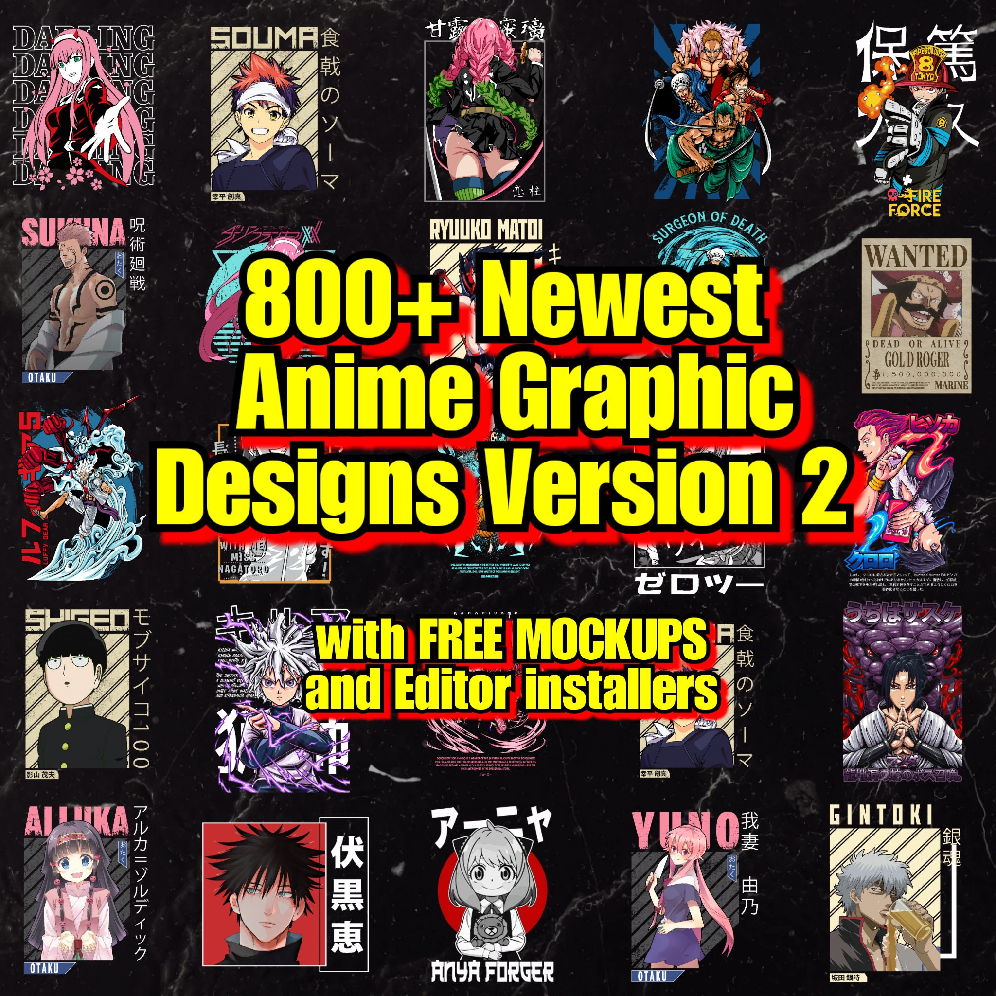 Anime Tshirt Designs  25 Anime Tshirt Ideas in 2023  99designs