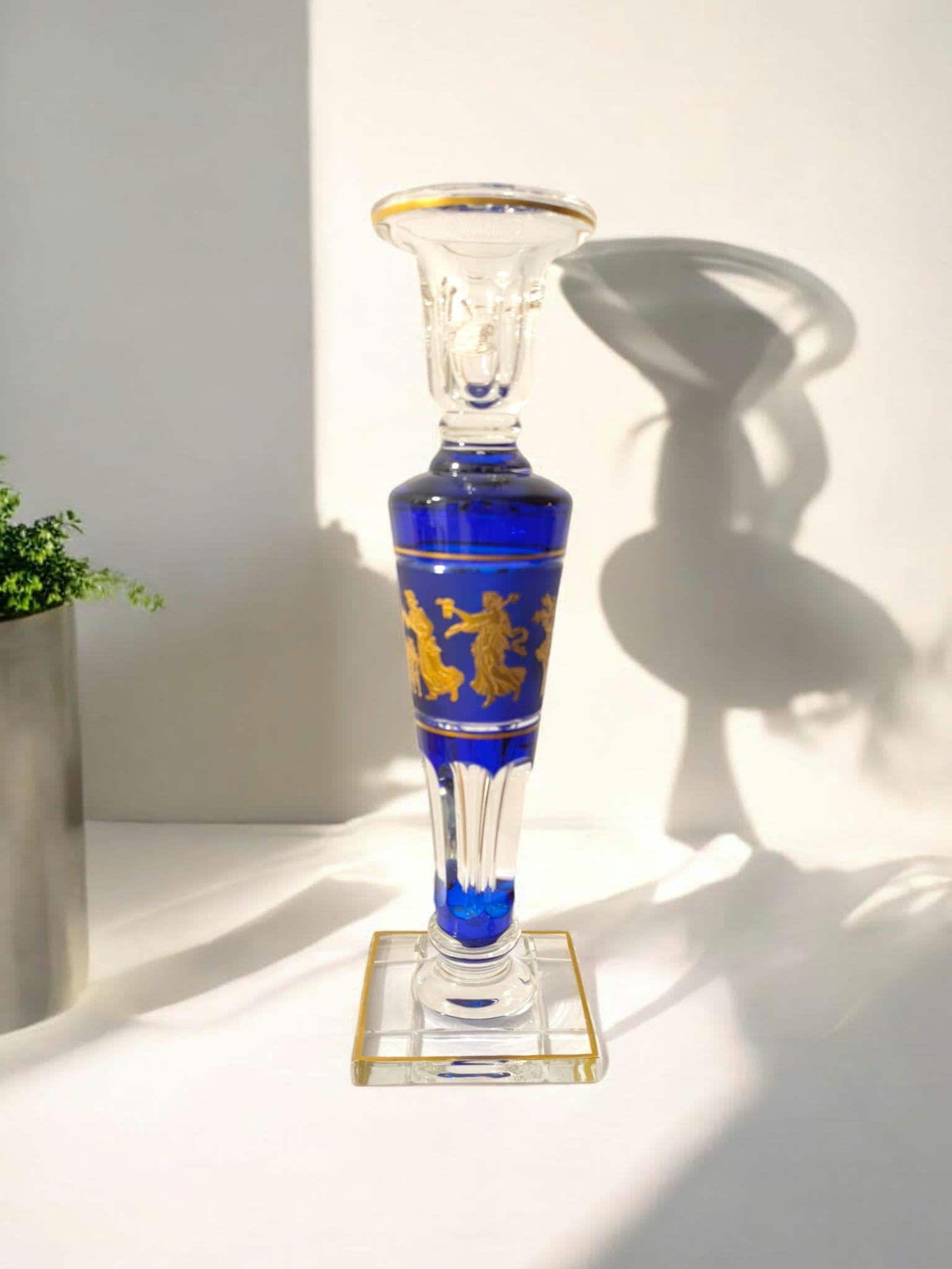 売約済み　Val Saint  Lmbert   酒杯＆一輪挿し　カメイガラス カメイガラス 花瓶 売約済み Val Saint Lmbert 酒杯＆一輪挿し