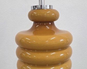 Space Age Design Sputnik Peill & Putzler 1970er Jahre Farmhouse Lampe Art Glas Hängelampe Hängeleuchte