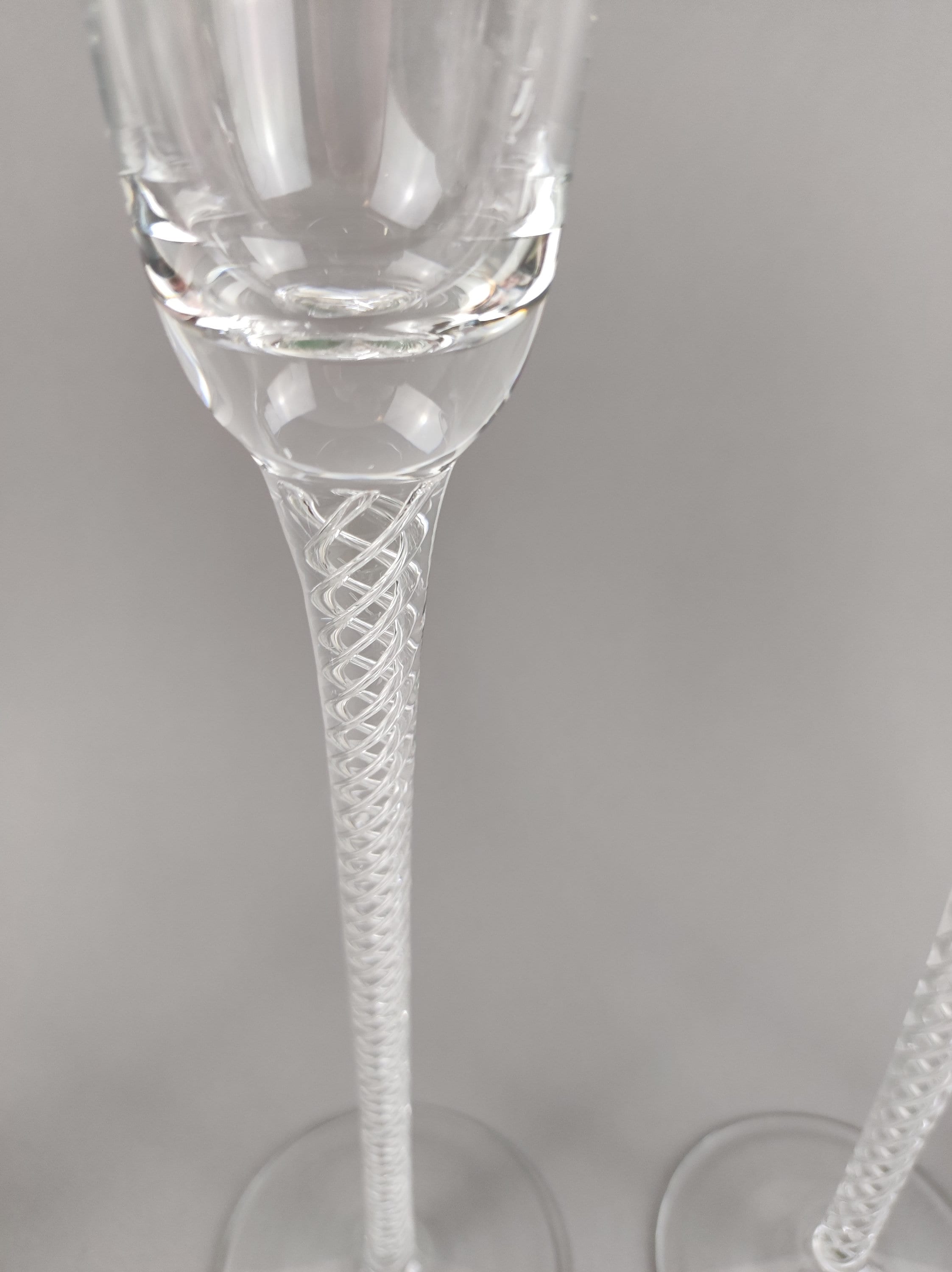 Air twist stem glass - Etsy 日本
