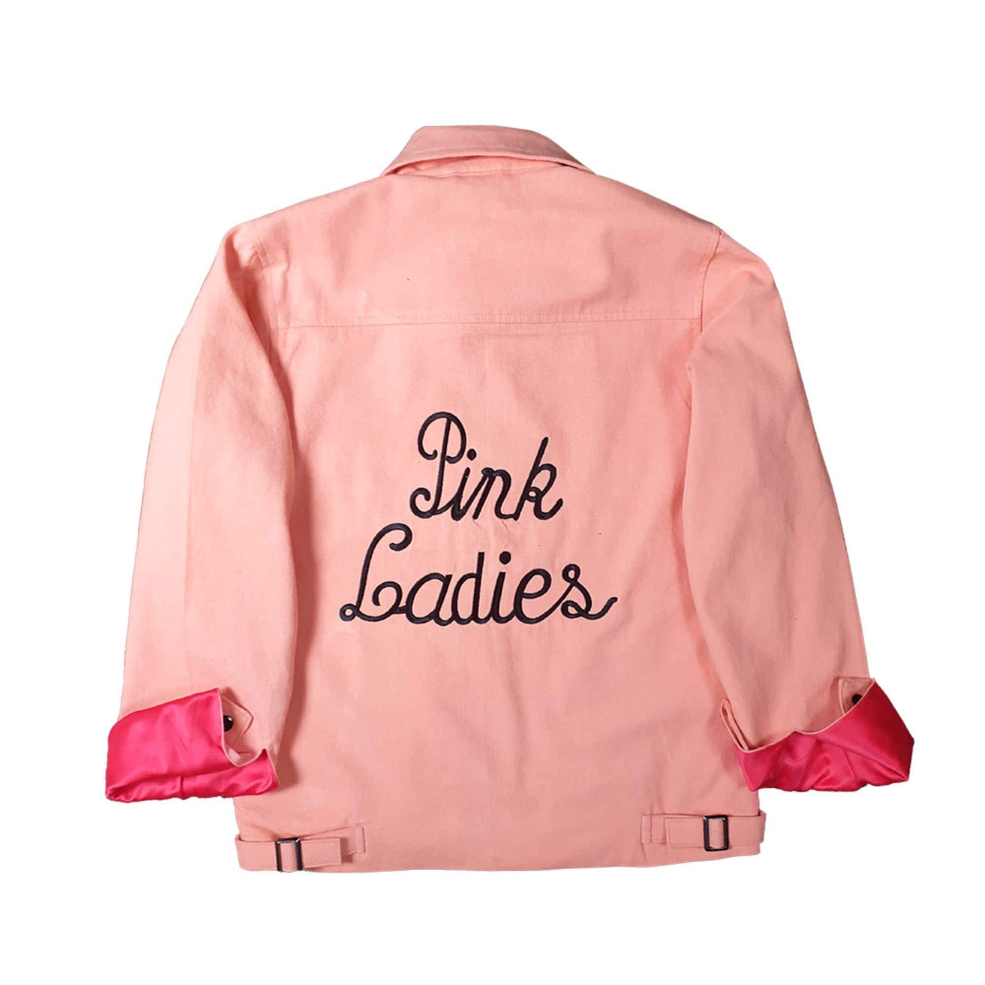 Chaqueta rosa para mujer Grease Ladies / Rise of the Pink Ladies Jacket  hecha a mano / Grease: Rise of the Pink Ladies Jacket -  España
