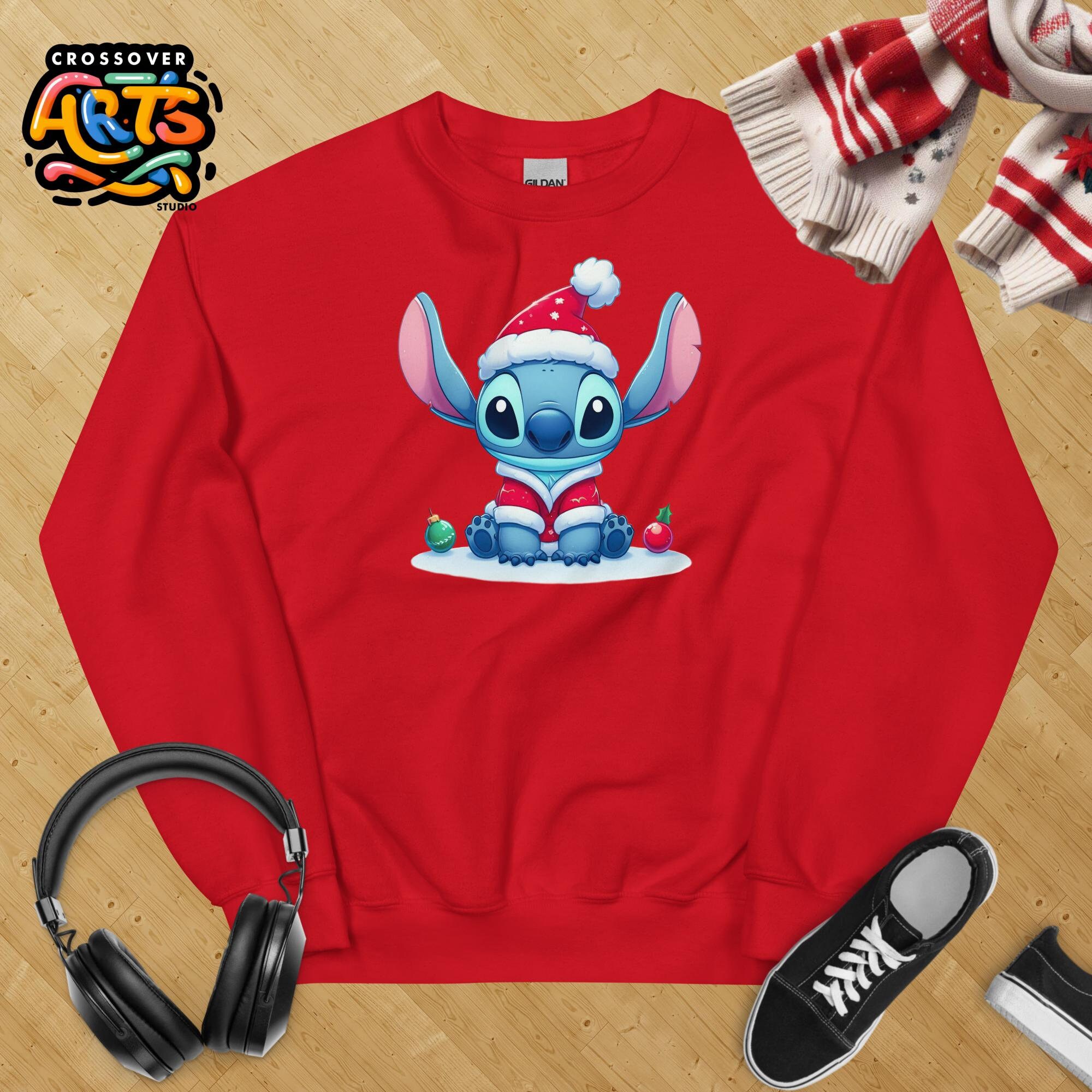 Lilo & Stitch Rosso - Abbigliamento T-shirts a maniche lunghe Donna 24,15 €