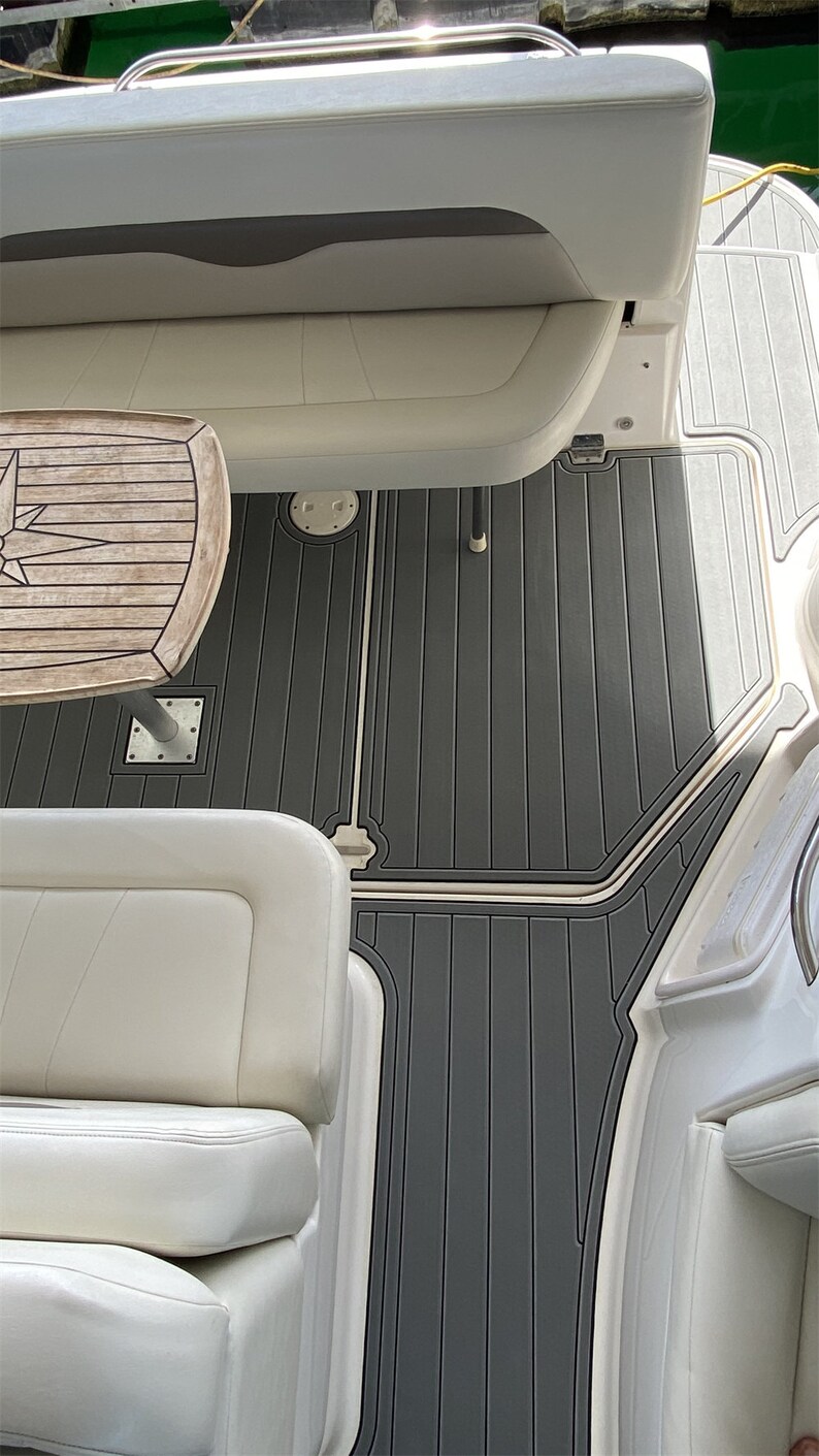 Tapis de sol Sea Ray 175 Sport Swim Platform Cockpit Bateau EVA Teck