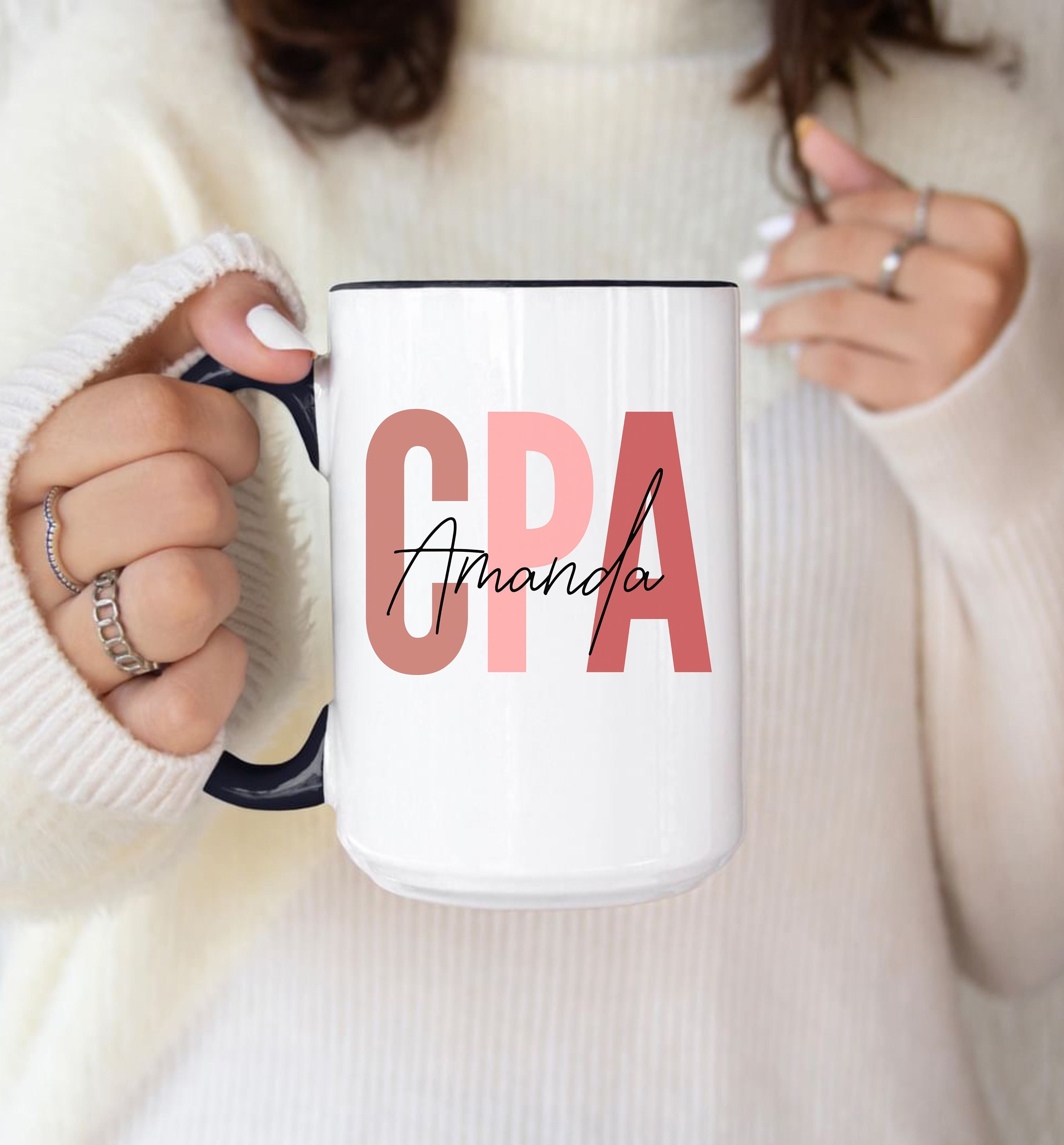 Personalized CPA Gift, Graduation Gift CPA, Accountant CPA Gift, Tax Prep Mug Gift Idea For Coworkers, Gift Coworker Coffee Mug