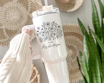 Future Mrs Tumbler, Custom Engagement Tumbler, Personalized Bride Gift,  Engagement Gift For Anniversary Wifey, Newly Engaged Gift