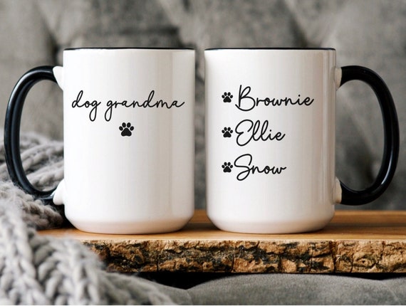 I Heart Granddog rat Mug