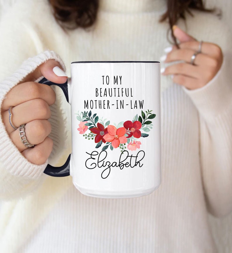 Mother in Law Mug Gift for Mother in Law on Wedding Day Birthday Mother