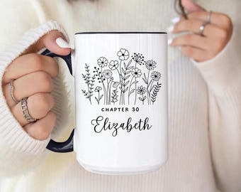 Personalized 30th Birthday Mug,Custom 30th Birthday Gift For Her, 30th Birthday Mug,30th Birthday Gift For Women,In My Thirties Era Cup Name