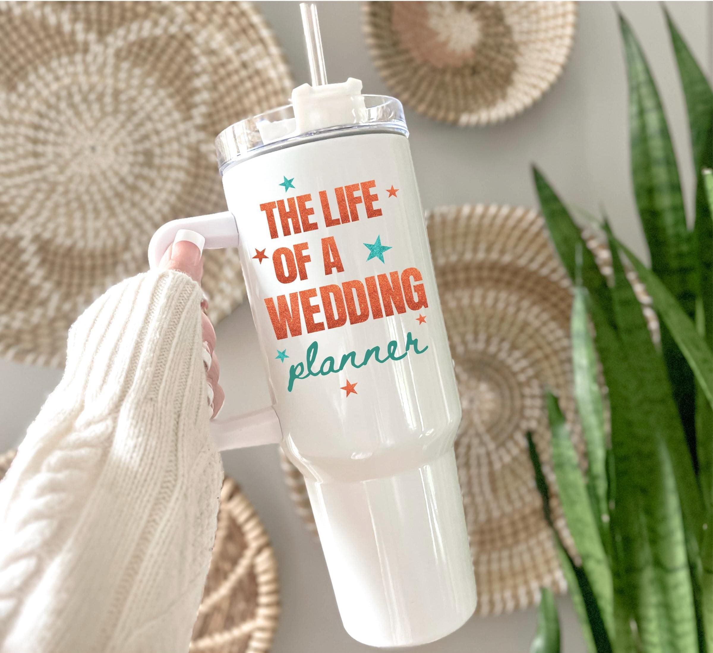 Discover The life of a Wedding Planner Tumbler Wedding Planner Cup Custom Wedding Planner Gift for Wedding Planner Thank You Gifts Personalized 40oz