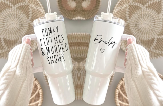 Murder Shows and Comfy Clothes Mug, Crime Show Lover Gift, Funny Coffee Mug, Crime TV Shows, True Crime Junkie, True Crime Obsessed Gift
