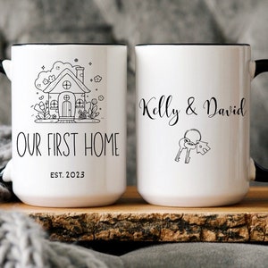 Homeowner Mug, Home Warming Gift, Housewarming Gift, First Time Home Buyer Gift, Gift for the Home, Realtor Closing Gift