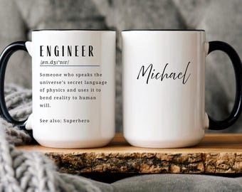 Gift for Engineer, Funny Engineer Coffee Mug, Gift for Boss, Civil Engineer, Mechanical Engineer gift, Funny Gift for Engineer, Gift for Dad