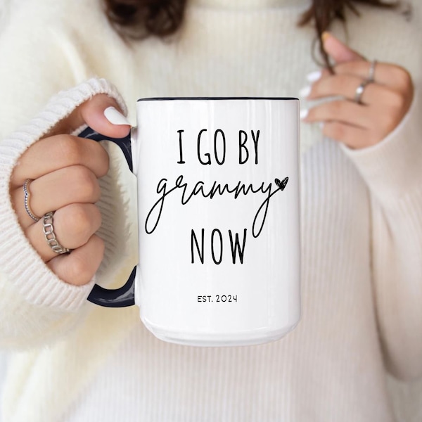 Mug grand-mère drôle I Go By Grammy Now Mug Grammy Life Mug Grammy Life Cadeau fête des mères Grammy, Mugs pour les Grammy, Mugs femmes drôles, Mug Lolli, Mug Nonna