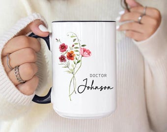 PHD Graduation Gift PHD Gift for Doctor Custom Doctor Mug It's Actually Dr Mug Occupation Mug Dr Graduation Gift Idea Personalized Doctor
